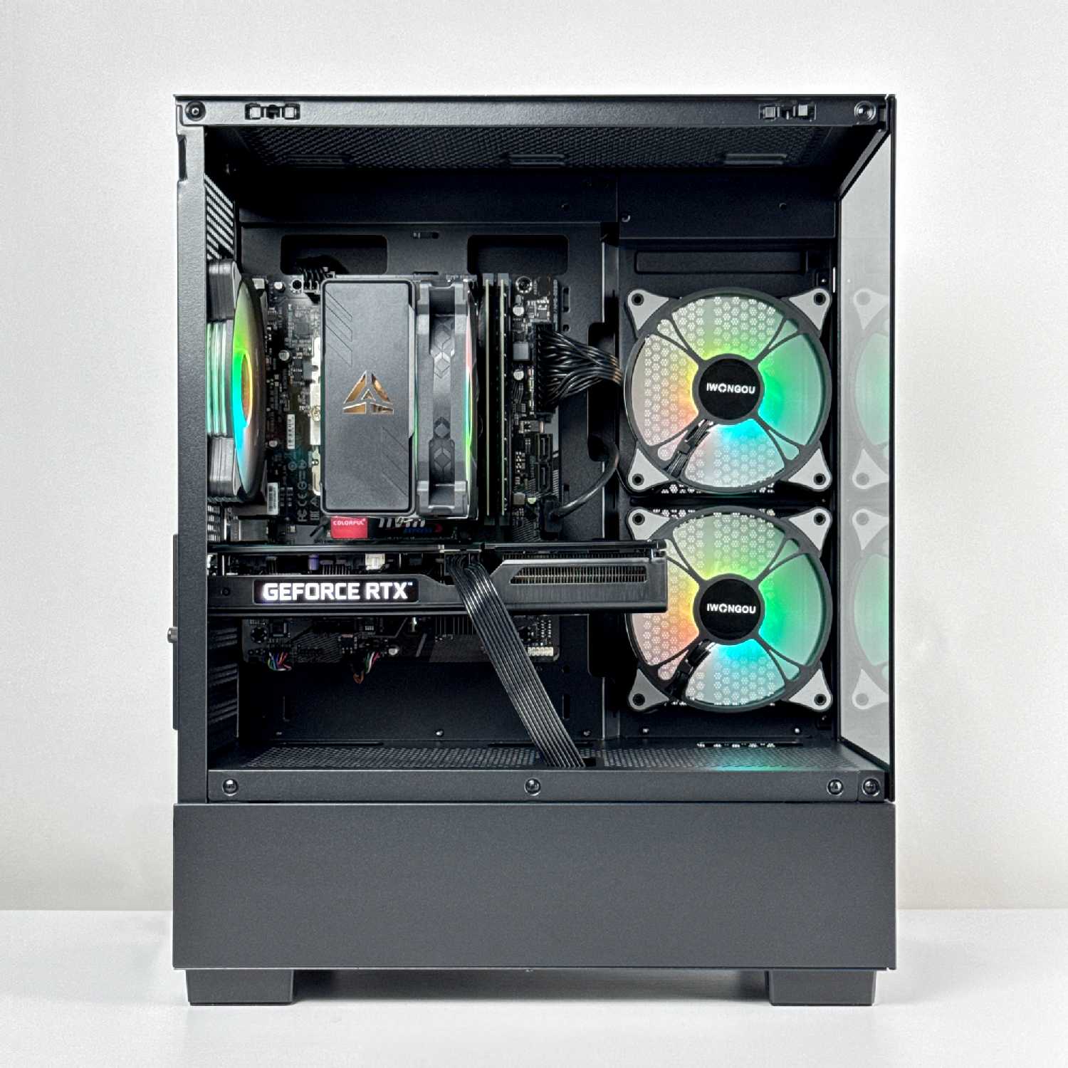 Игровой компьютер CYBER ARTEL Intel Core i5-12400f, GeForce RTX3050 8GB, RAM 32GB, SSD 1000GB фотография 3