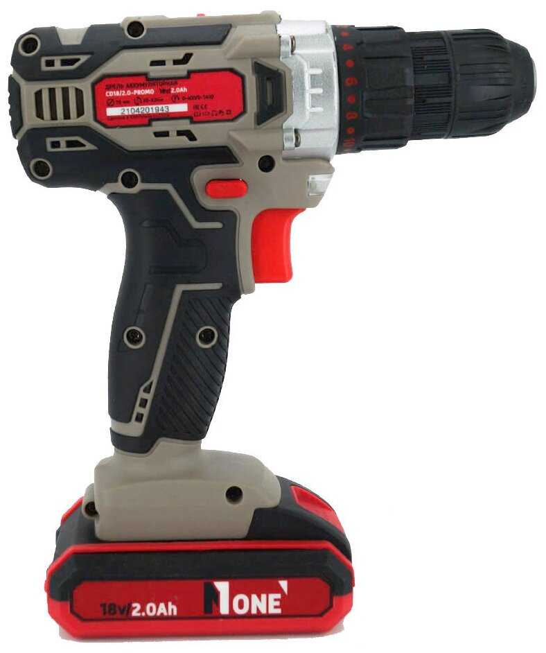 Аккумуляторная дрель-шуруповерт NUMBER ONE CD18/2.0-PROMO фотография 14