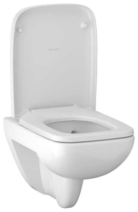 Чаша унитаза подвесная GEBERIT Renova Compact Square 206145000 с горизонтальным выпуском фотография 1