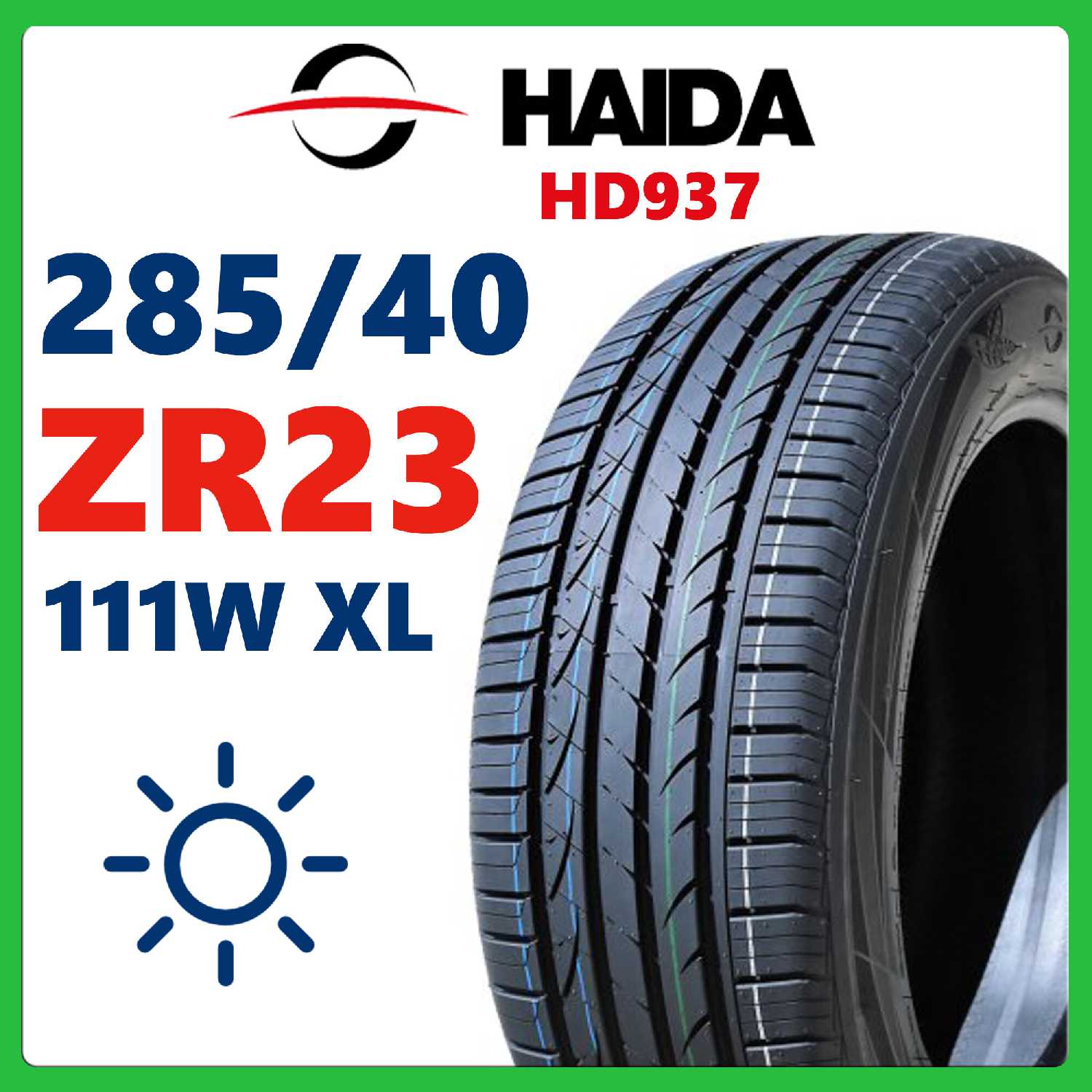 Шины летние HAIDA HD937 225/55R18 фотография 17