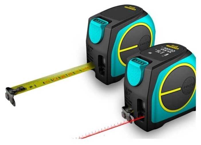 Лазерный дальномер Mileseey Laser Ranging Tape Measure DT10 40 м фотография 15