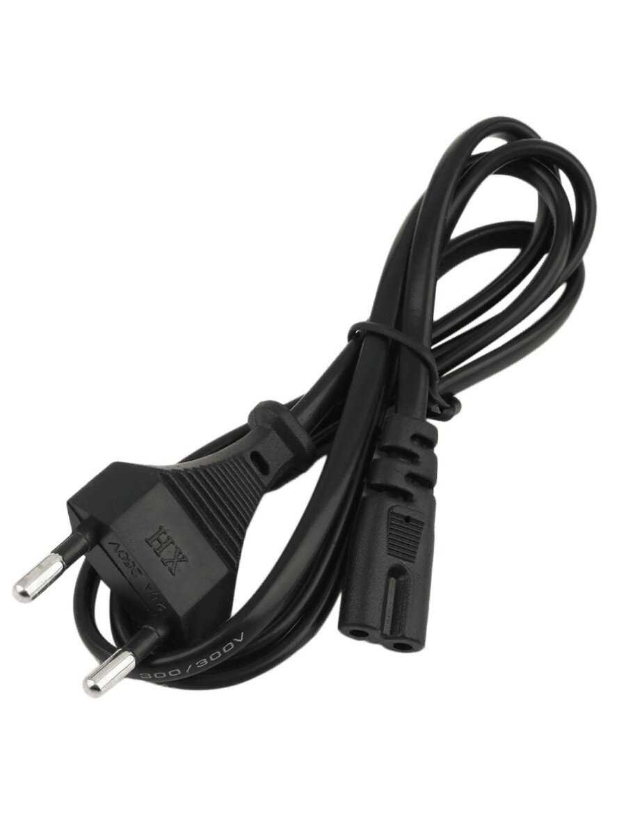 Кабель питания Без бренда IEC C7 2-pin EU [Европейский стандарт] фотография 2