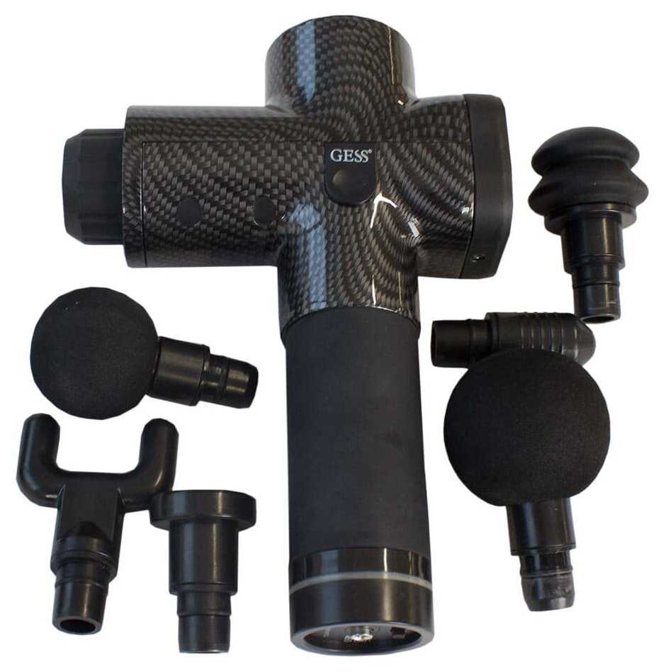 Вибрационный массажер для тела GESS Revolver 877 фотография 6