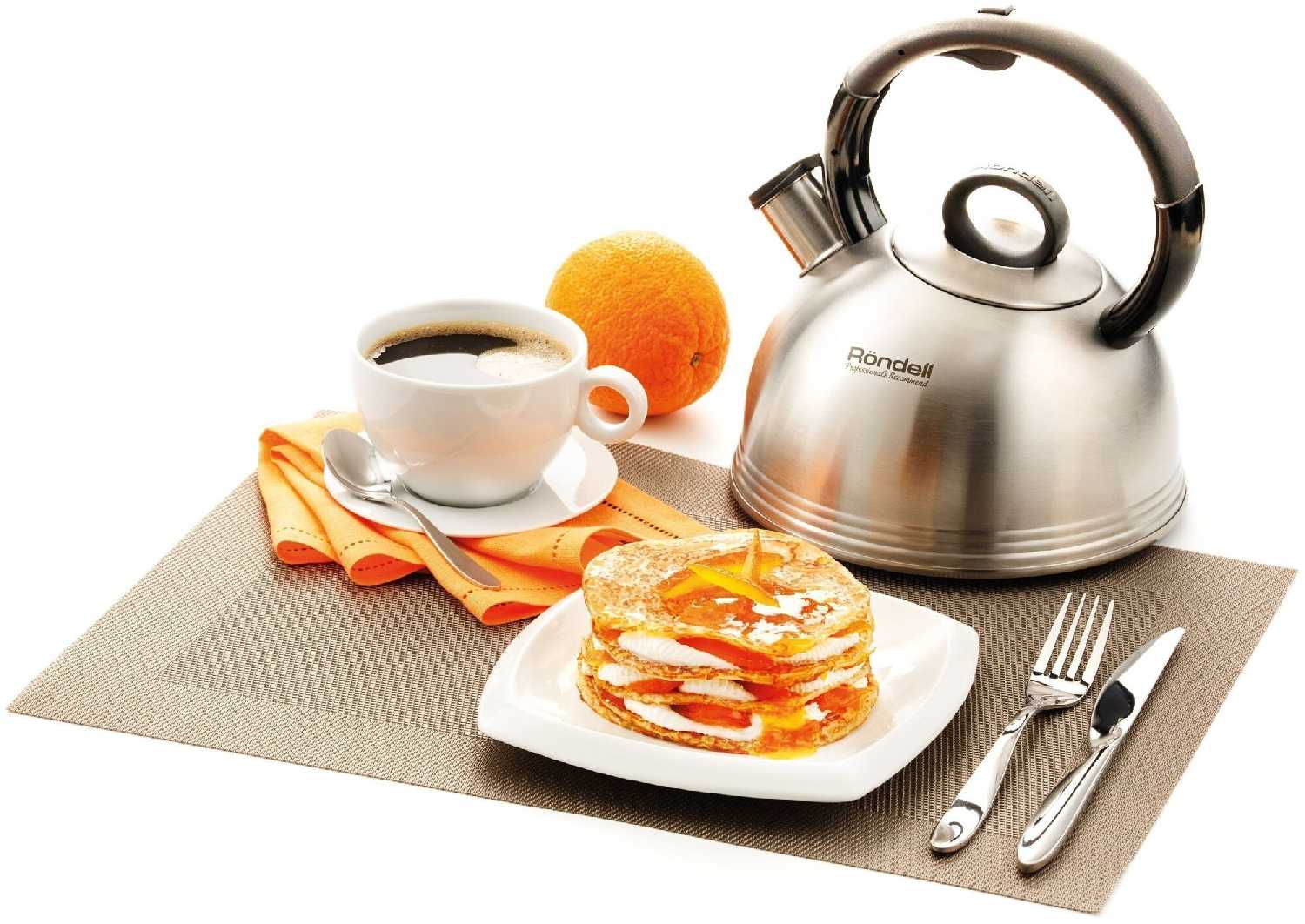 Чайник со свистком Rondell Kortado [RDS-1035] [2.4 л] фотография 2