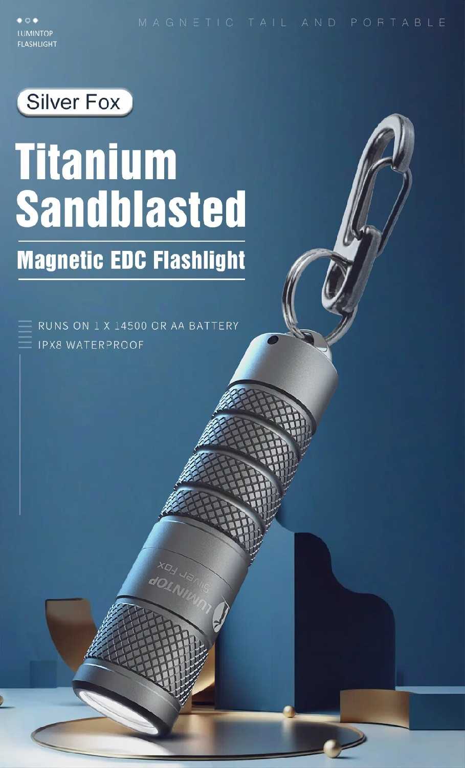Фонарик Lumintop Silver Fox Titanium фотография 12
