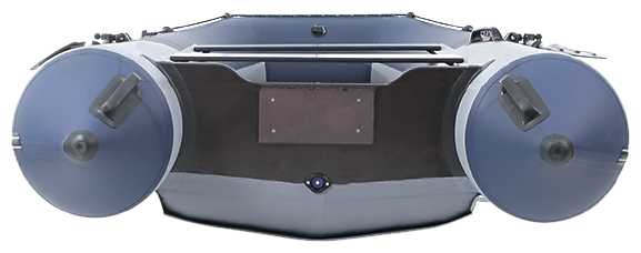 Надувная лодка НДНД Grouper 350 серо-синий фотография 2