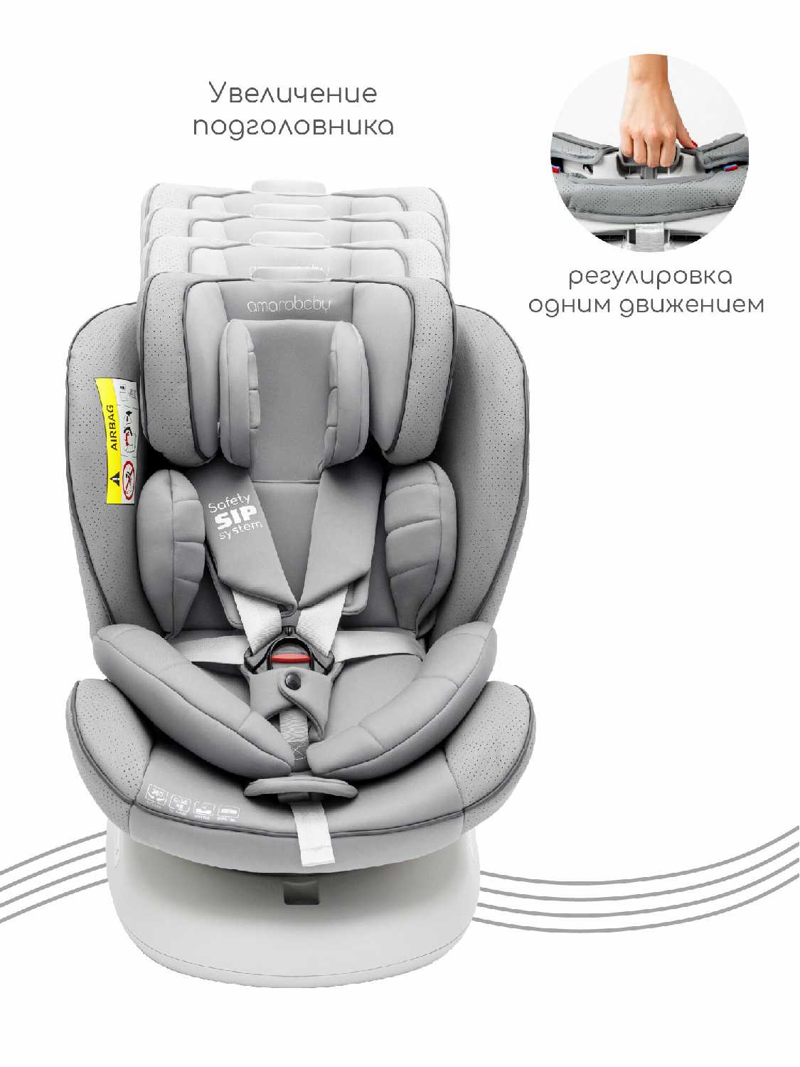 Автокресло Amarobaby Champion фотография 11
