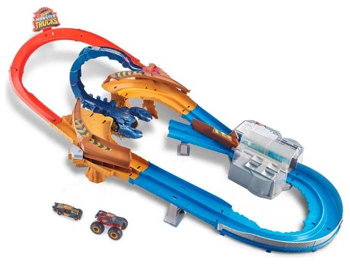Трек Hot Wheels Monster Truck Scorpion Sting Raceway GNB05