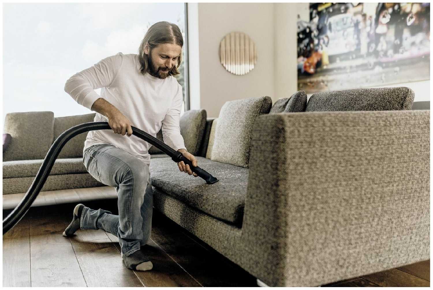 Хозяйственный пылесос KARCHER WD 2 Plus V-12/6/18/C, 1000 Вт фотография 13