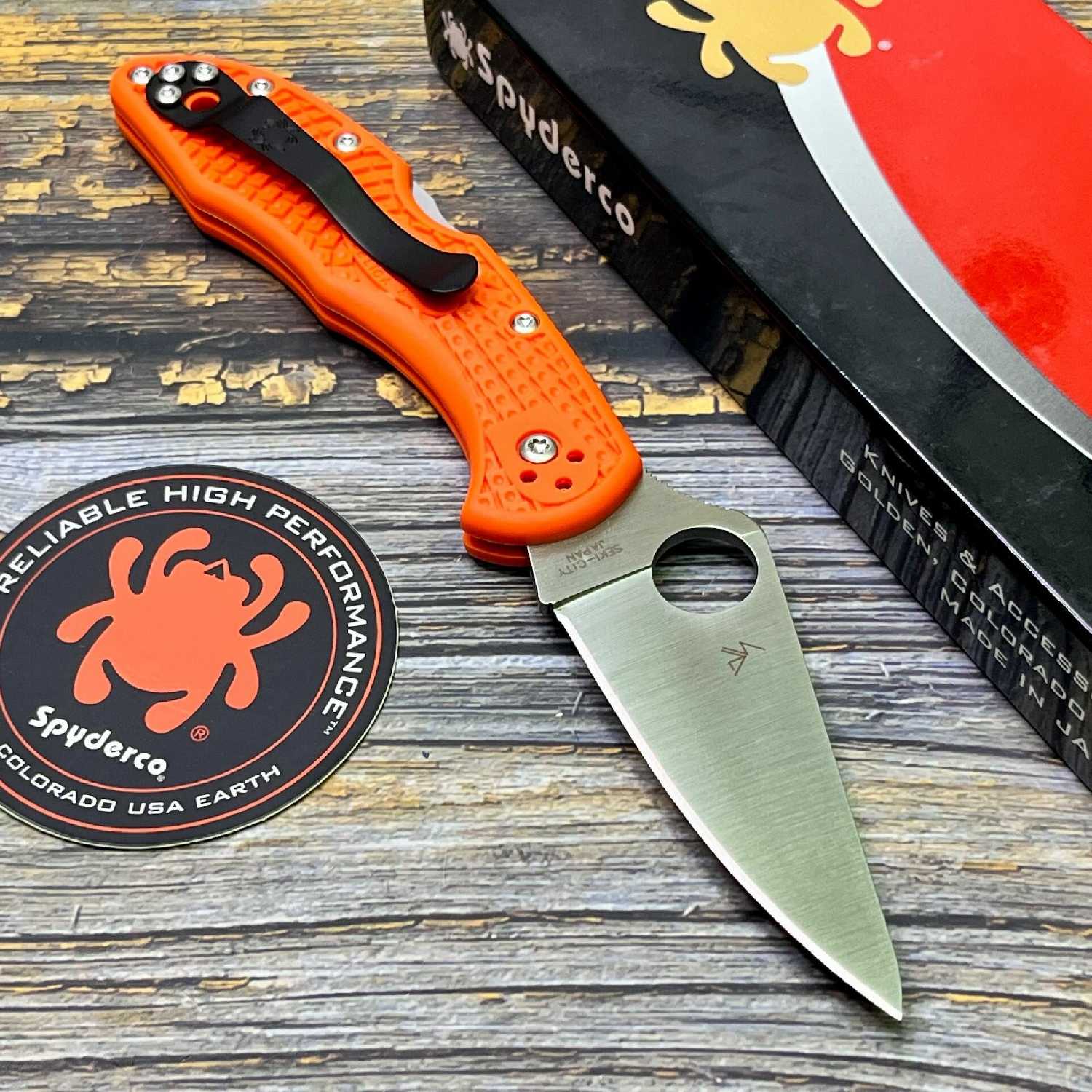 Нож складной Spyderco Delica 4 (C11FPOR) фотография 1