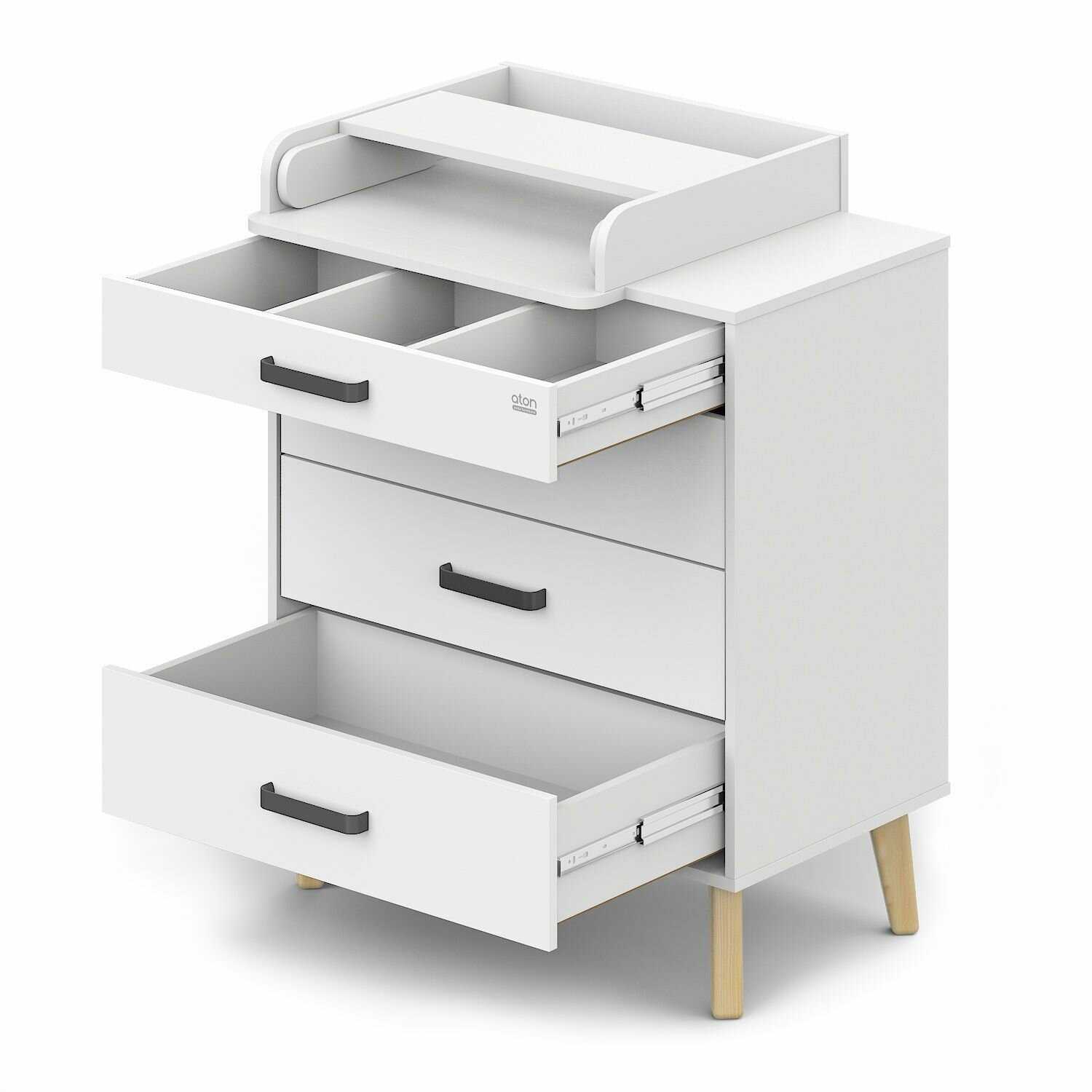 Пеленальный комод Gall Бодега Nero фотография 11