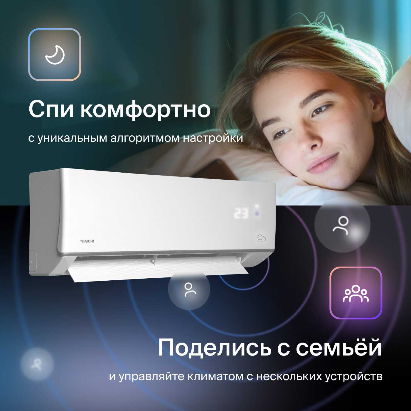 Облачный кондиционер Daichi Alpha A25AVQR3_UNL/A25FVR3_UNL фотография 4