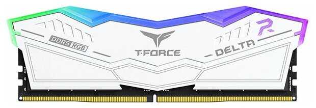 Оперативная память Team Group T-FORCE Delta RGB 32 ГБ (16 ГБ x 2 шт.) DDR5 DIMM CL38 (FF4D532G6000HC38ADC01) фотография 6