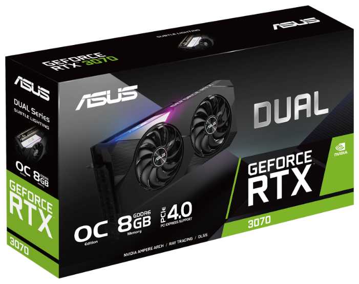Видеокарта ASUS GeForce RTX 3070 DUAL OC 8GB (DUAL-RTX3070-O8G) фотография 7