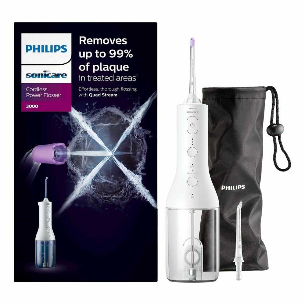 Ирригатор Philips Sonicare Cordless Power Flosser 3000 (HX3826) фотография 1
