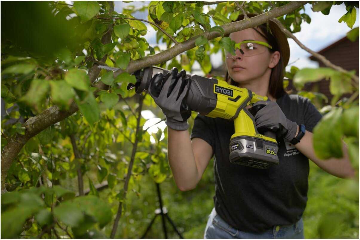 Аккумуляторная пила RYOBI Пила (R18RS7-0) фотография 8