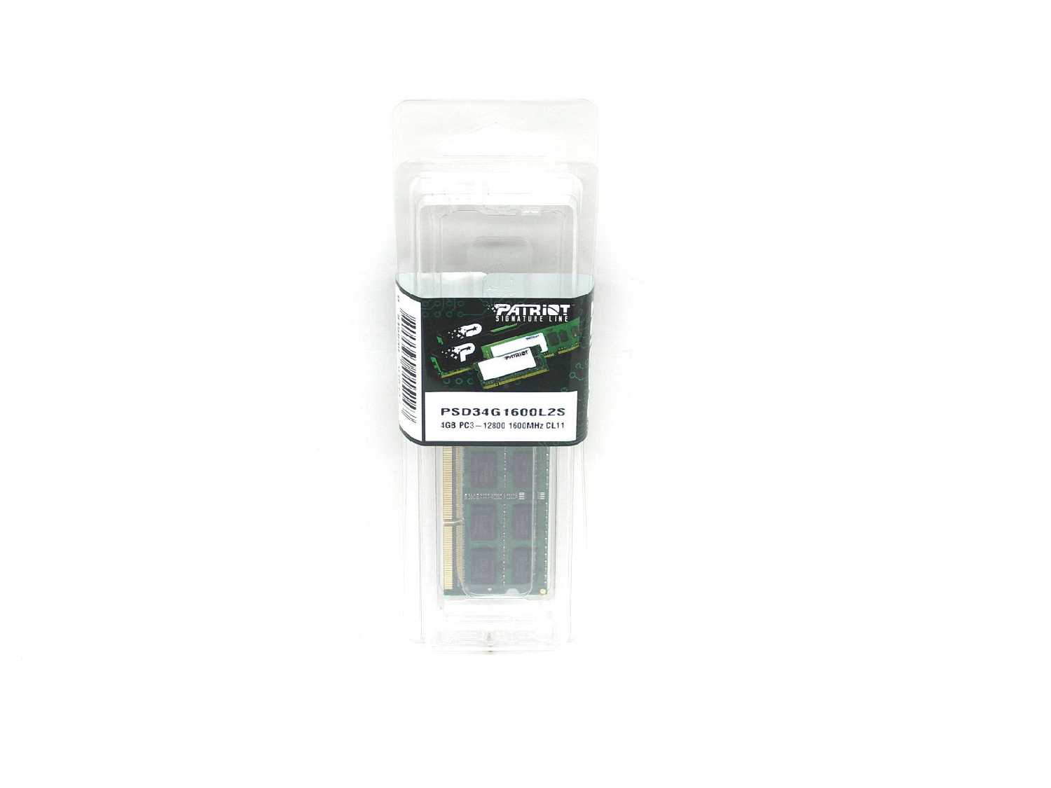 Оперативная память Patriot Memory SL 4 ГБ DDR3L SODIMM CL11 (PSD34G1600L2S) фотография 11
