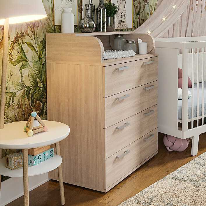 Пеленальный комод Стендмебель К-1 М фотография 8