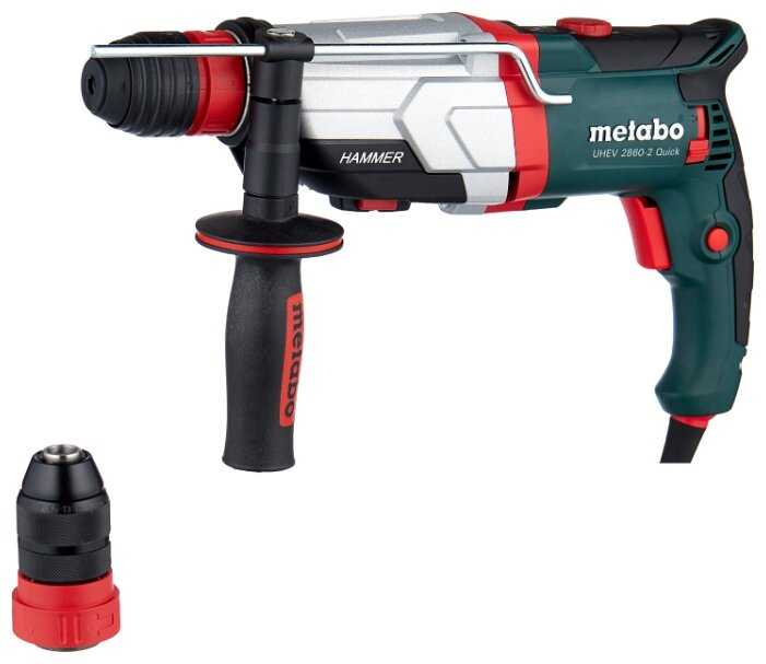 Перфоратор Metabo UHEV 2860-2 Quick кейс, 1100 Вт фотография 1