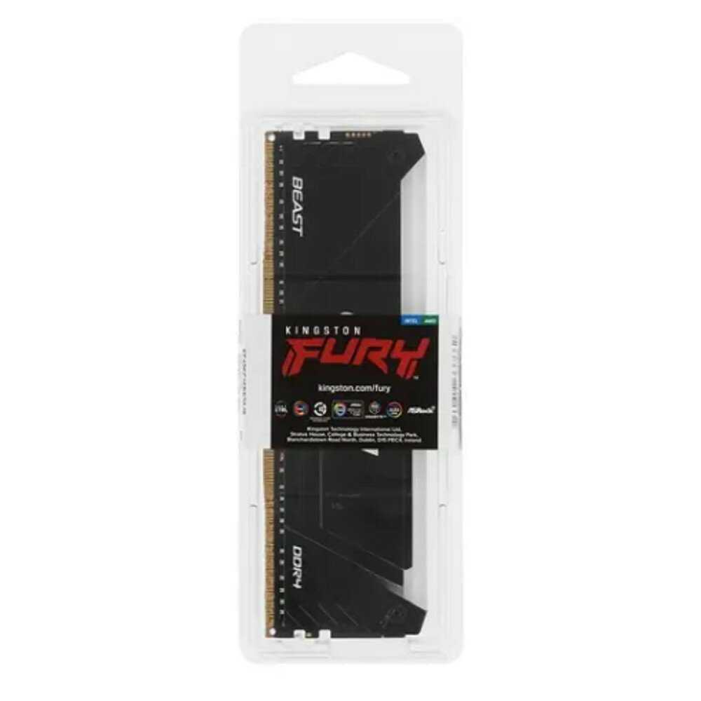 Модуль памяти Kingston FURY Beast 8GB DDR4 2666MHz (KF426C16BB/8) фотография 6