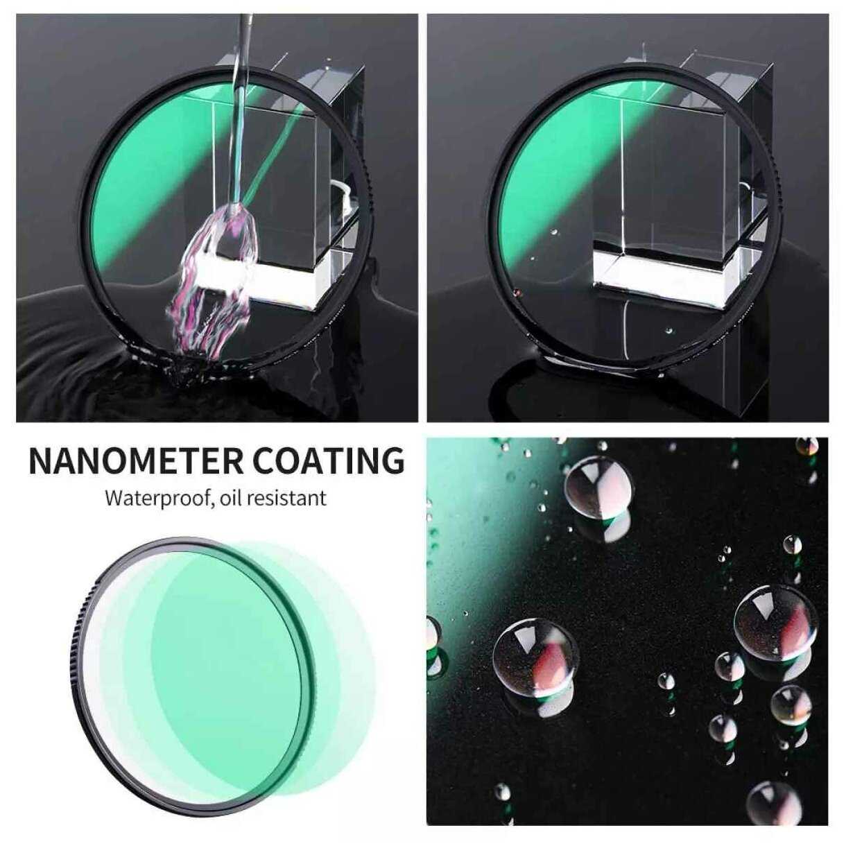 Светофильтр K&F Concept Nano-X Black Mist 1/2 49мм фотография 3