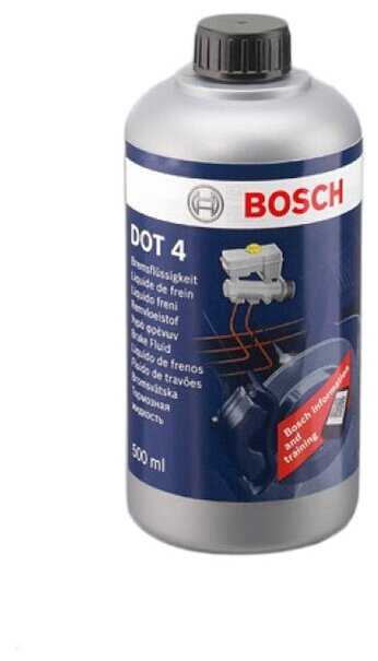 Тормозная жидкость Bosch DOT 4, Brake Fluid (1987479106) фотография 3