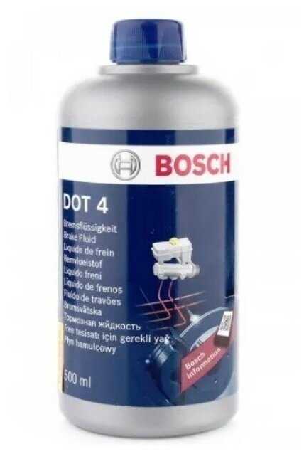 Тормозная жидкость Bosch DOT 4, Brake Fluid (1987479106) фотография 4