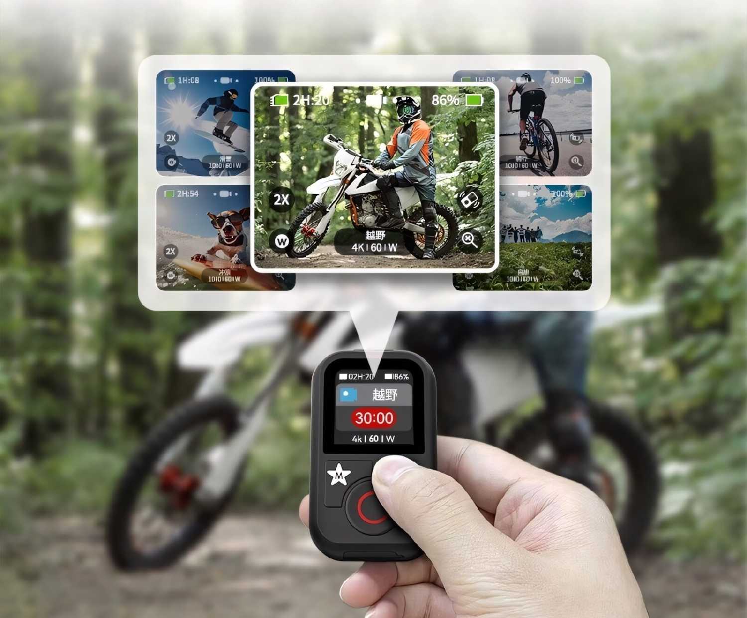 Accessories TELESIN Wireless Remote T13 (T13) фотография 6