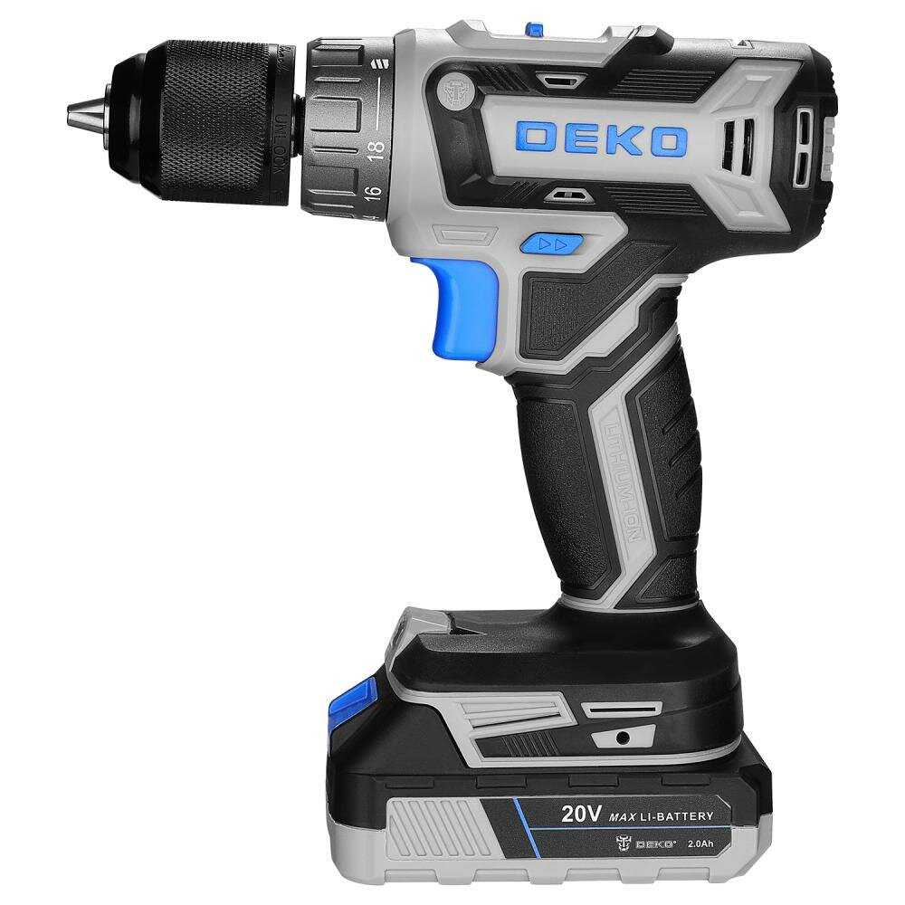 Электроинструмент Deko DKCD20V Pro фотография 2