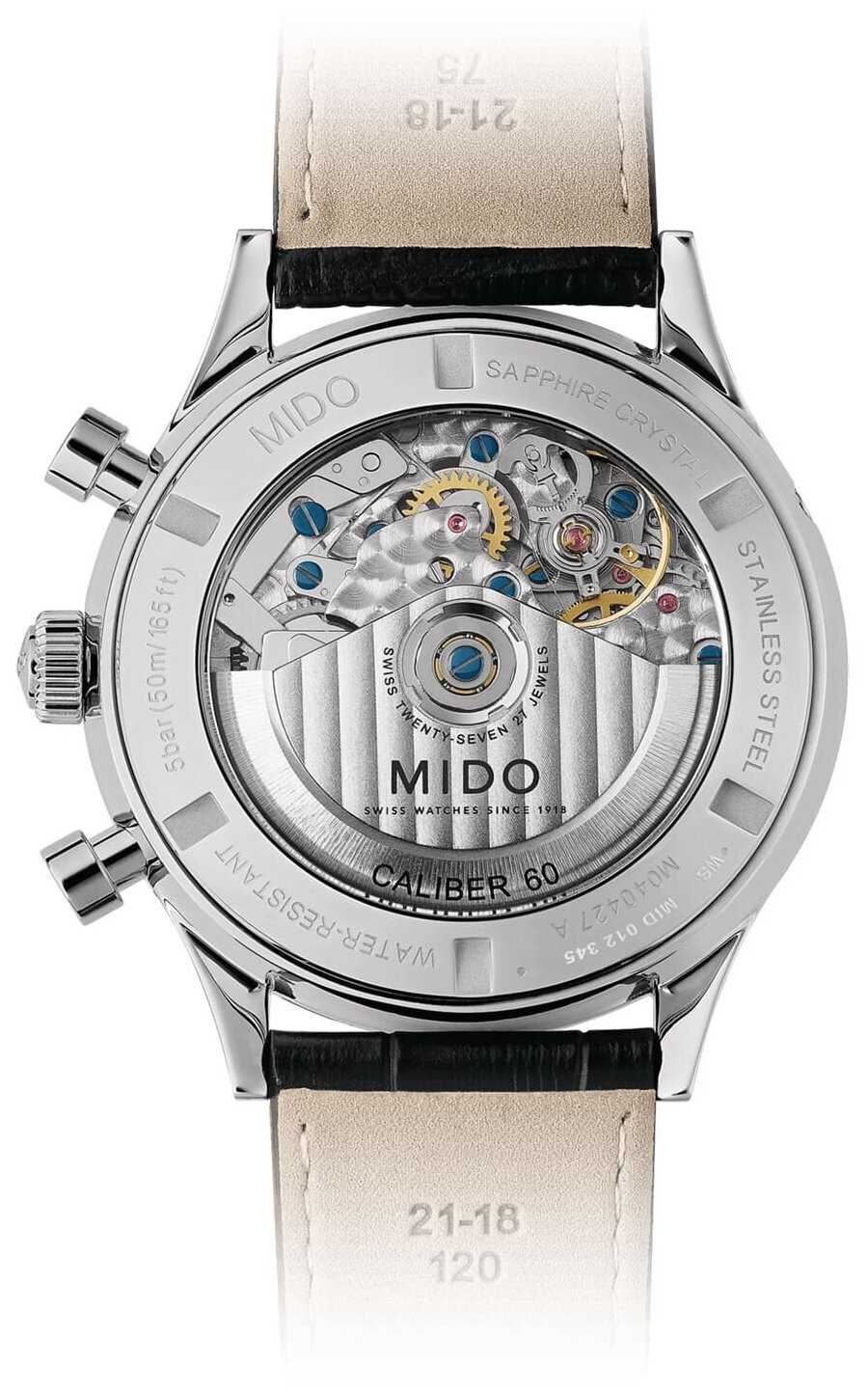 Часы Mido Multifort Patrimony Chronograph M040.427.16.052.00 фотография 1