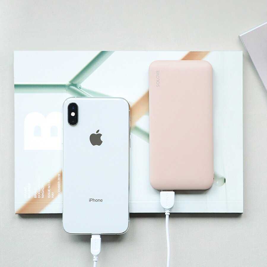 Портативный аккумулятор Xiaomi SOLOVE 001M+ (10000mAh) фотография 8
