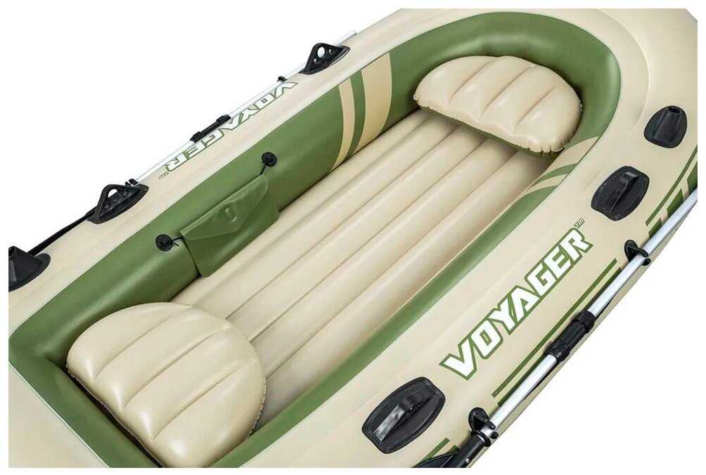 Лодка Voyager X3 3-х местная 294 х 137 см (весла, насос, сумка) 65164 фотография 3