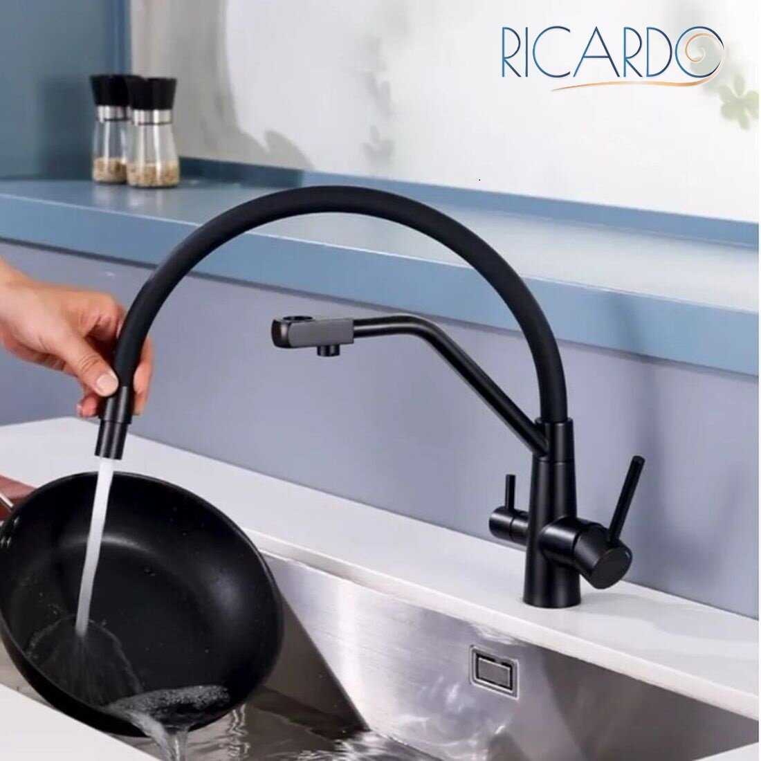 Смеситель для кухни RICARDO R1817-3 фотография 16
