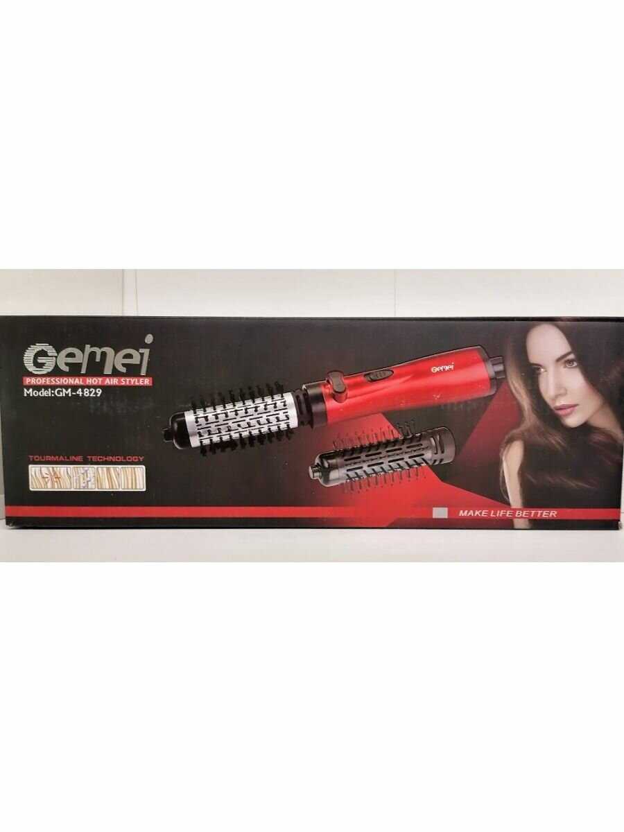 Фен щетка для волос Professional GM-4829 фотография 17