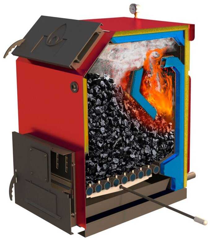Котел WIRT Basis (Elektro) 15 твердотопливный длительного горения фотография 1