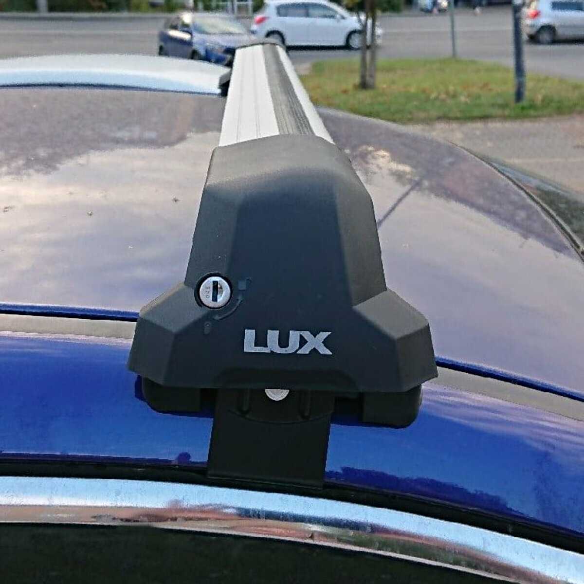 Багажник на крышу LUX CITY Крыловидные дуги Ниссан Ноут 2012-2020 (LUX.0481) фотография 7