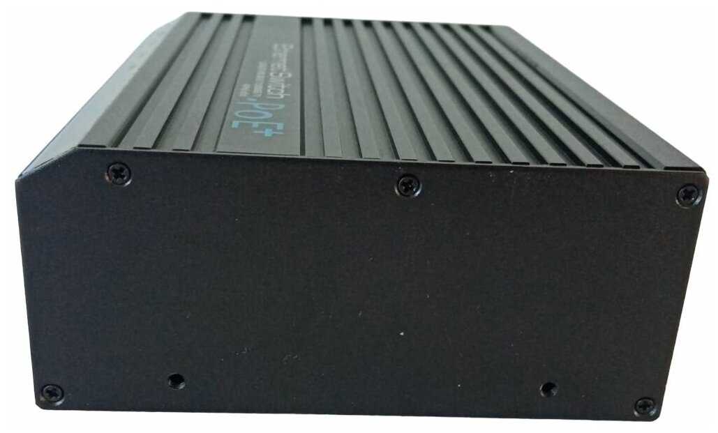 Коммутатор HTV-POE7204 4 портовый промышленный PoE 10/100 Mbps + 1/1 UpLink TP-SFP порт фотография 2