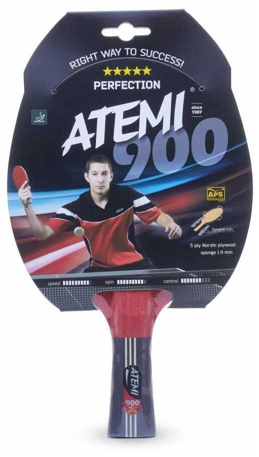 Ракетки для настольного тенниса ATEMI 900 CV фотография 4