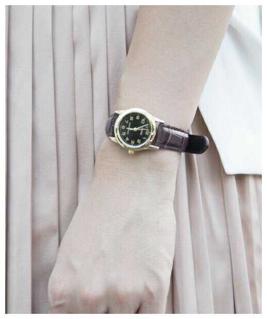 Японские наручные часы Casio Collection LTP-V001GL-1B фотография 3