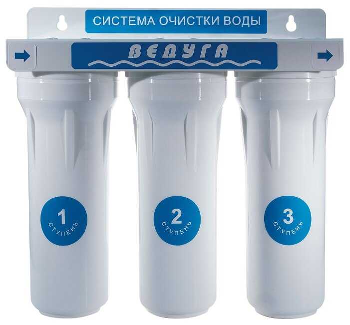 Фильтр под мойкой Энкор Ведуга для жесткой воды 3-ступенчатый