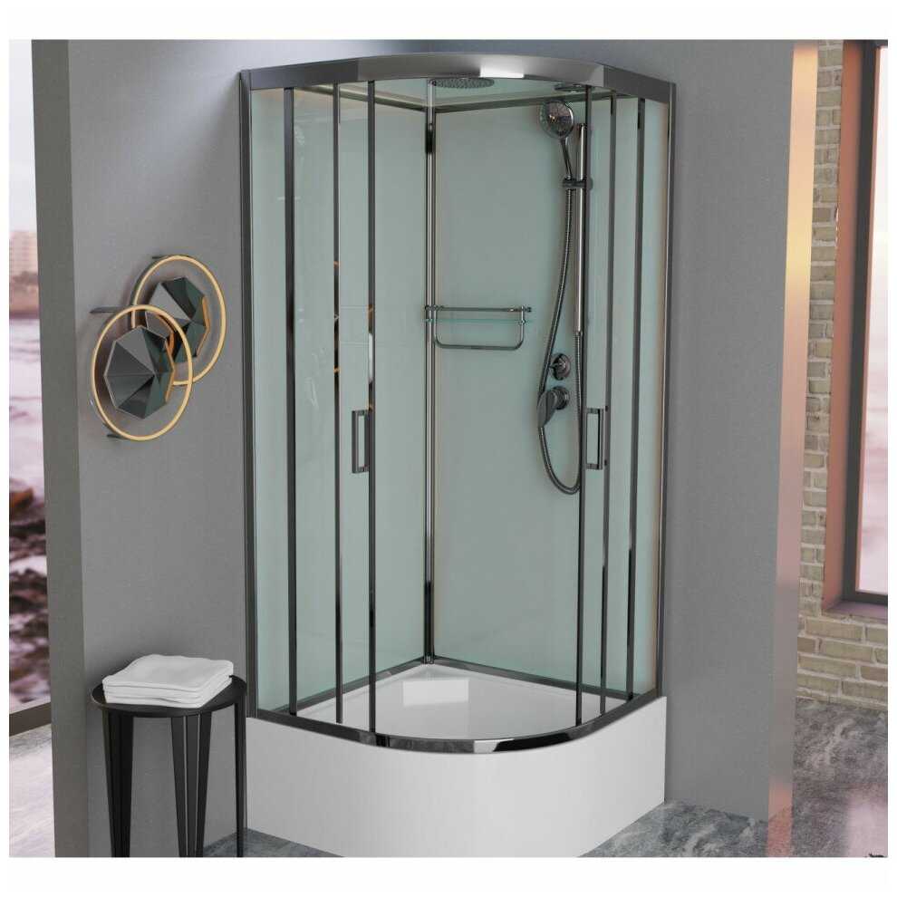 Душевая кабина Frank F400/2 Brilliant 100x100x220 см фотография 2