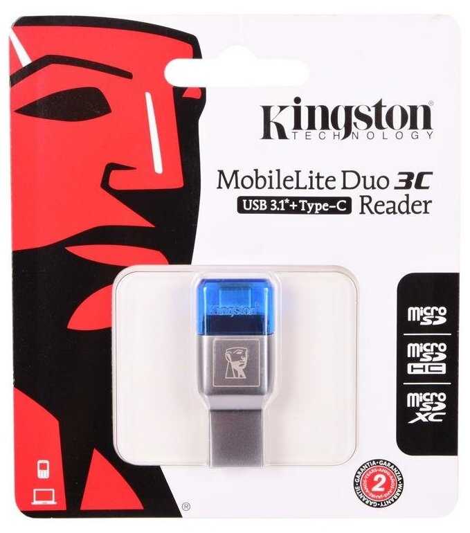 Картридер Kingston MobileLite Duo 3C (FCR-ML3C) фотография 4