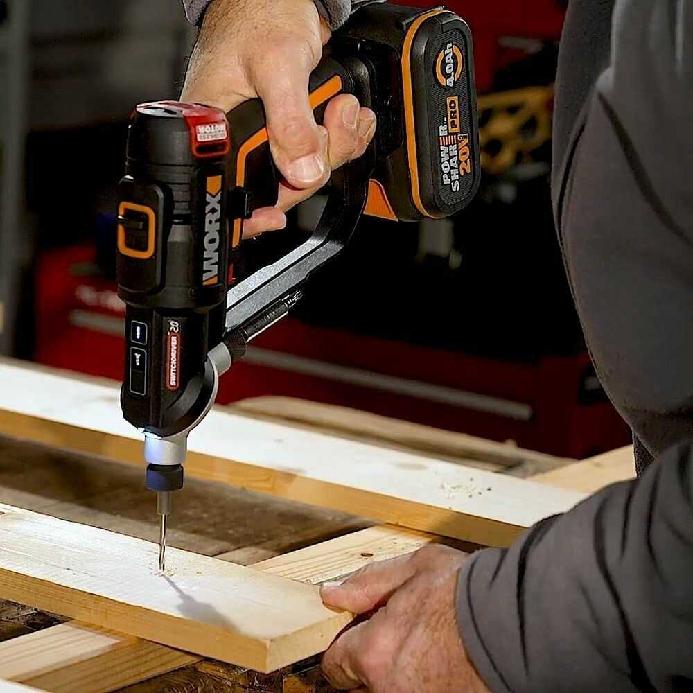 Дрель-шуруповерт WORX Switchdriver 2.0 фотография 4