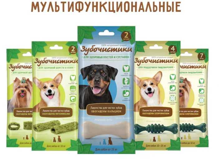 Лакомство для собак Зубочистики Мятные с хлорофиллом фотография 2