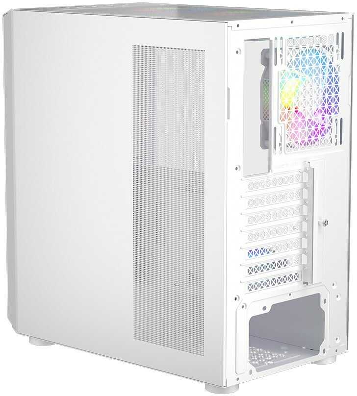 Корпус 1STPLAYER TRILOBITE T7-P (2USB3.0, Audio, Window,4x120mm LED) (T7-P-WH-4F1-W) фотография 6