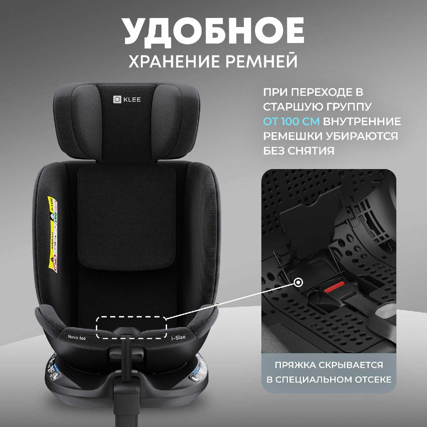 Автокресло KLEE Nova 360 i-Size фотография 28