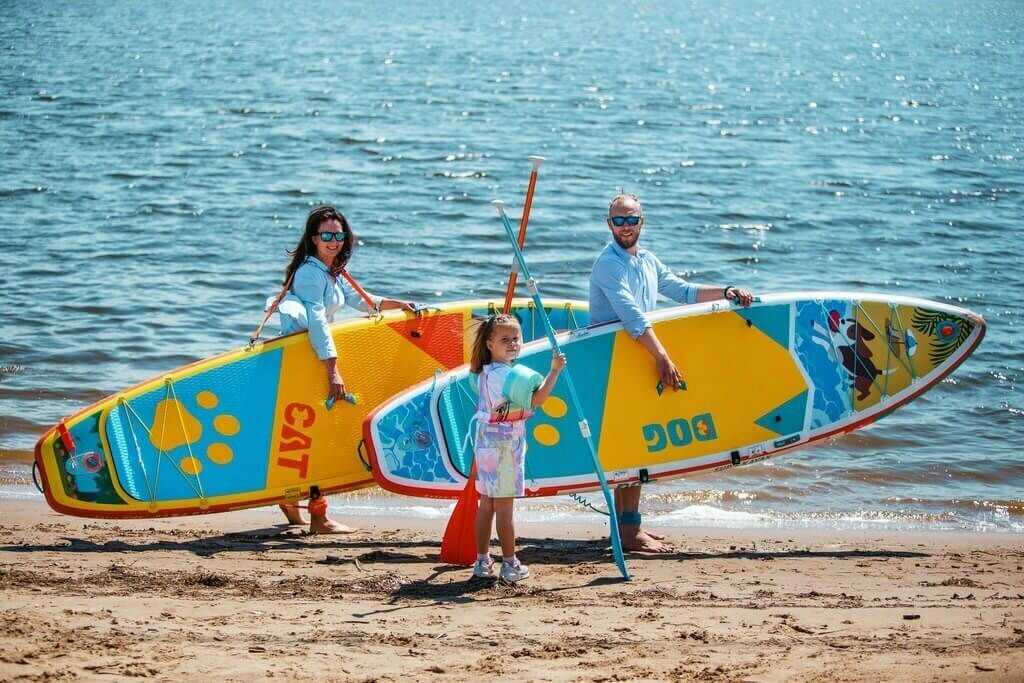 Сап борд надувной iTaoStar 11.0x34x6 Cat (335x86x15) фотография 28