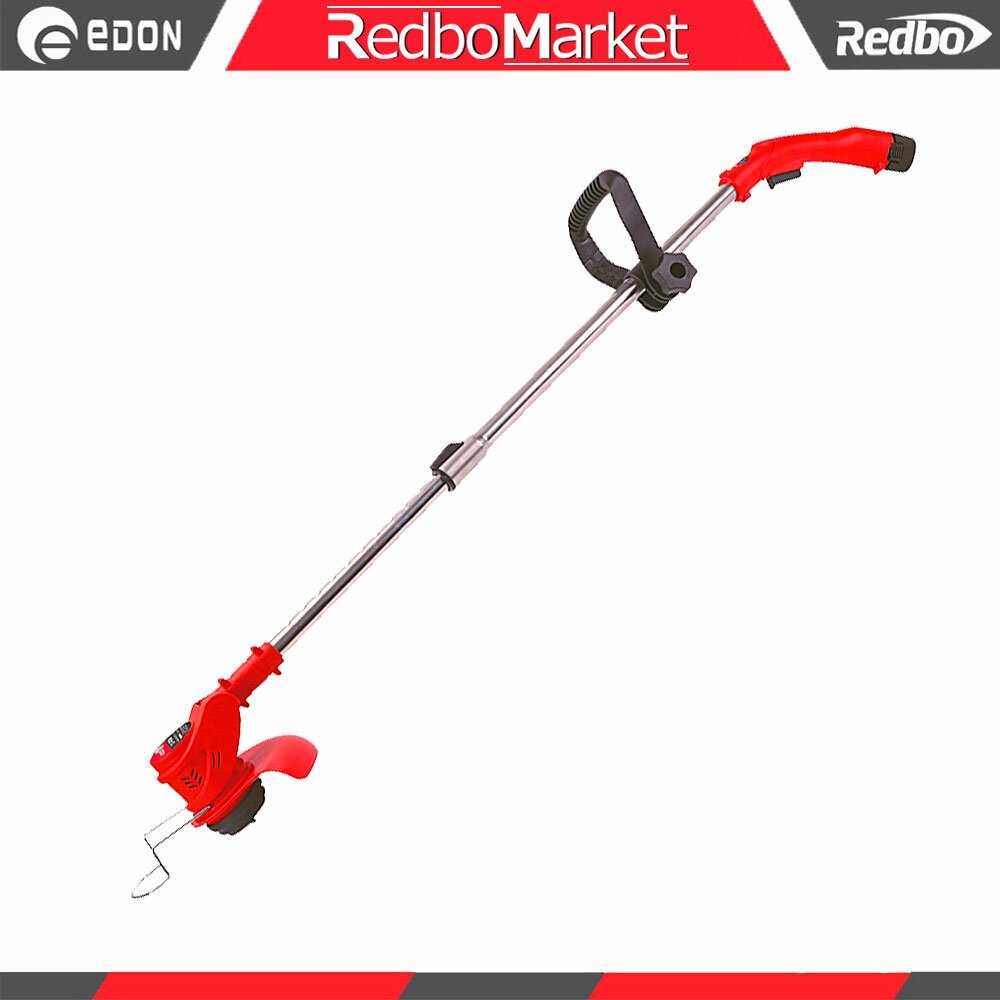 Триммер аккумуляторный AGT-12 Edon, 12 В, 1.5 Ач, 2 АКБ, 9000 об/мин фотография 6