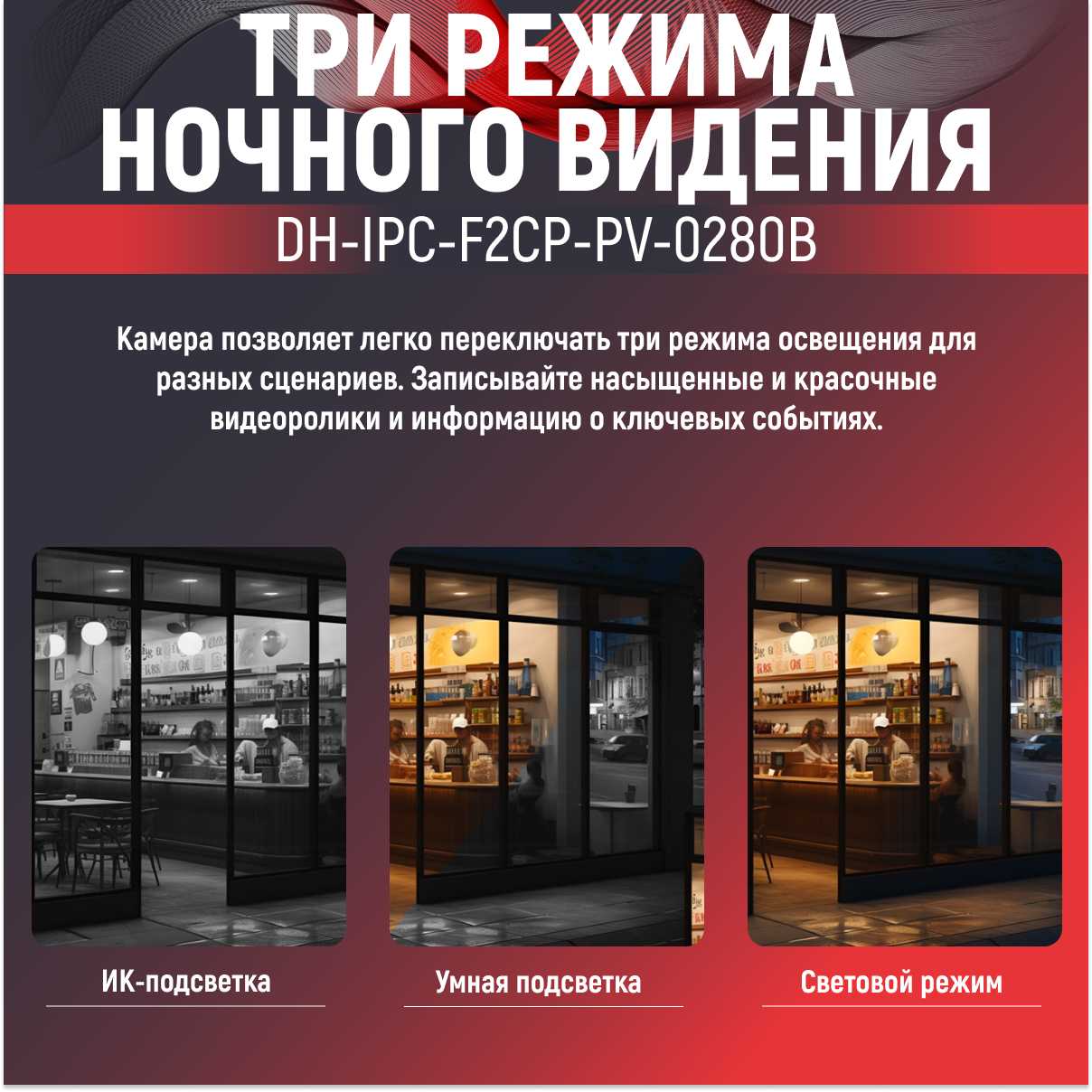 IP-видеокамера Dahua IPC-F2CP-PV (0280B) фотография 2