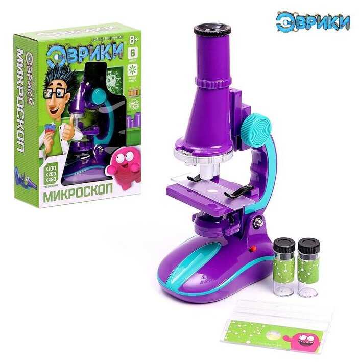 Микроскоп ЭВРИКИ Юный биолог 1629483/7411036 фотография 6
